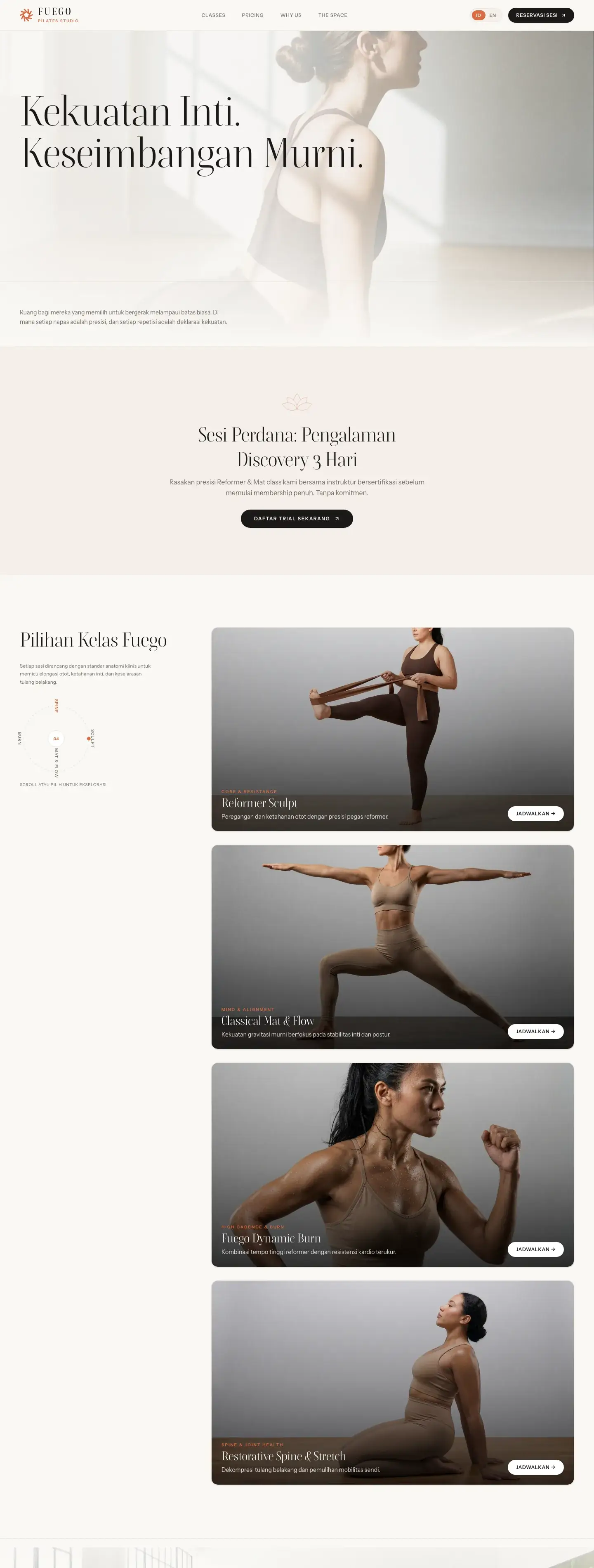 Fuego Website Preview